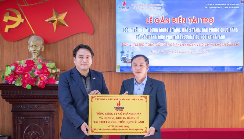 PV Drilling vào Top 20 VNSI, Top 50 Doanh nghiệp dẫn đầu ESG Việt Nam 2026