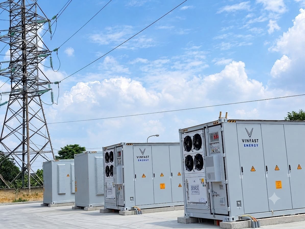 EVNNPC đưa vào vận hành hệ thống pin lưu trữ năng lượng (BESS) tại Hải Phòng