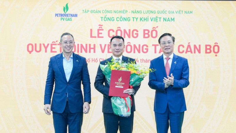 Công bố các quyết định bổ nhiệm Chủ tịch Hội đồng Quản trị, Tổng Giám đốc PV GAS Công bố các quyết định bổ nhiệm Chủ tịch Hội đồng Quản trị, Tổng Giám đốc PV GAS