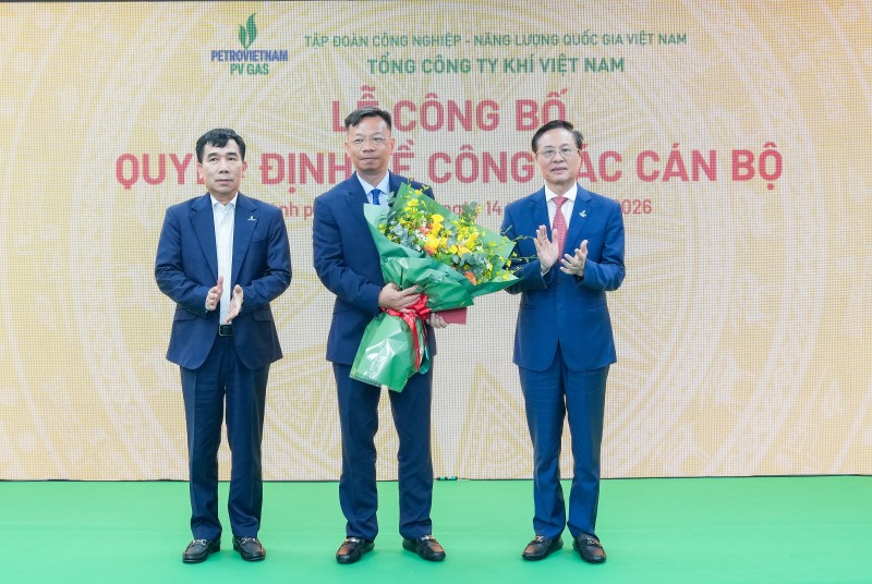 Công bố các quyết định bổ nhiệm Chủ tịch Hội đồng Quản trị, Tổng Giám đốc PV GAS Công bố các quyết định bổ nhiệm Chủ tịch Hội đồng Quản trị, Tổng Giám đốc PV GAS