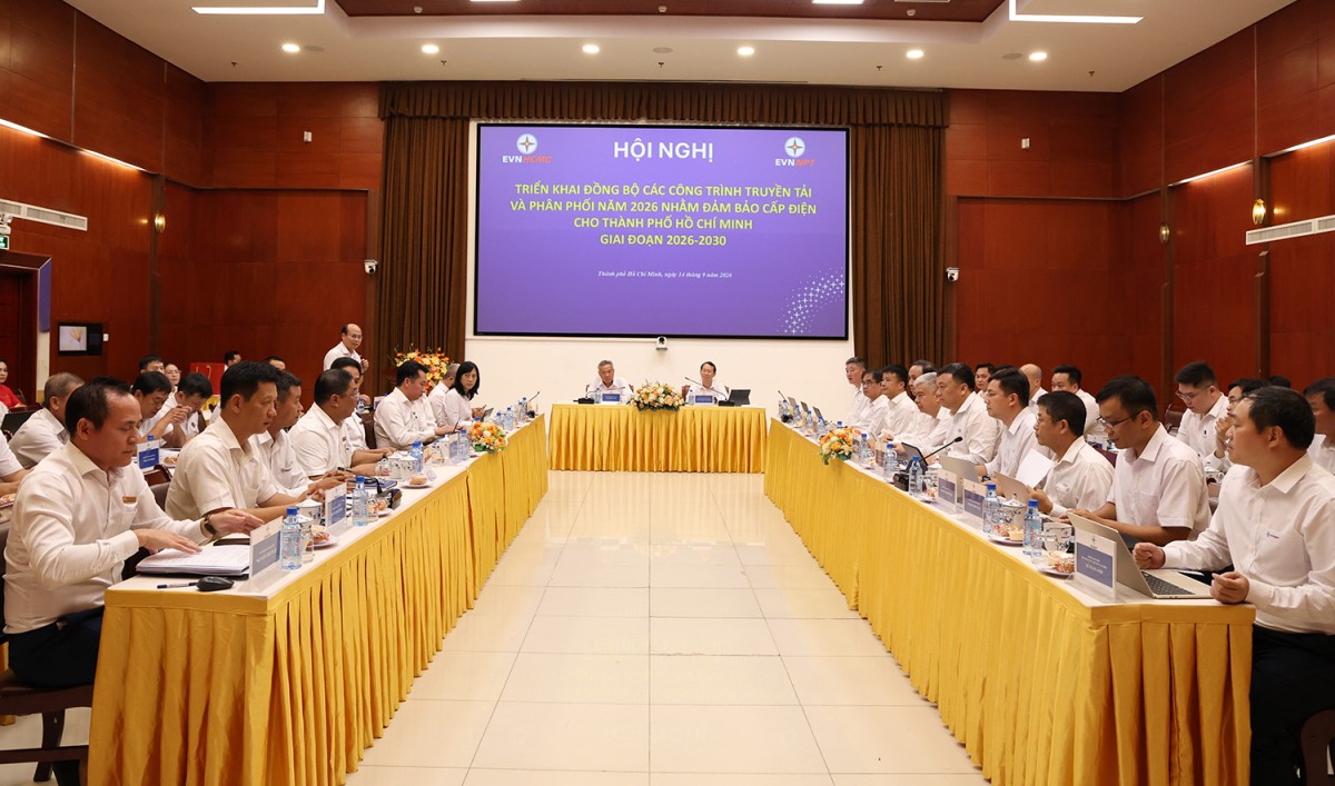 EVNNPT và EVNHCMC đồng bộ đầu tư, bảo đảm điện cho TP. Hồ Chí Minh giai đoạn 2026-2030