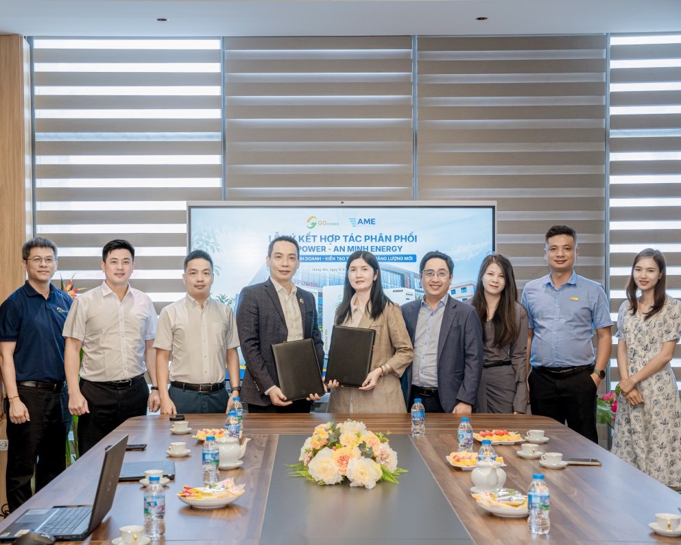 An Minh Energy là đối tác chiến lược phân phối pin lưu trữ năng lượng (BESS) GG Power tại phía Nam