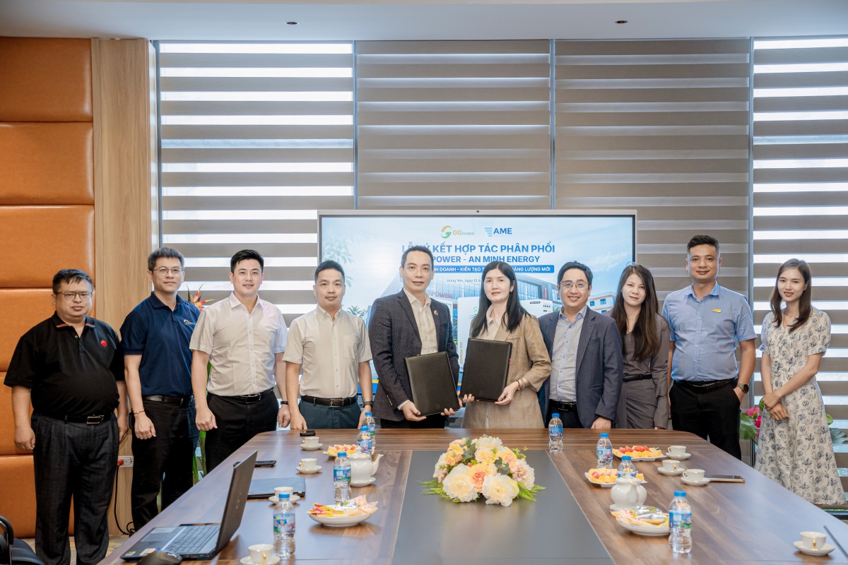 An Minh Energy là đối tác chiến lược phân phối pin lưu trữ năng lượng (BESS) GG Power tại phía Nam An Minh Energy là đối tác chiến lược phân phối pin lưu trữ năng lượng (BESS) GG Power tại phía Nam