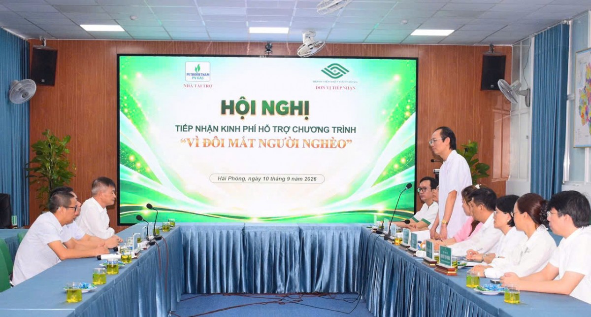 PV GAS đồng hành cùng Chương trình ‘Vì đôi mắt người nghèo’ tại Hải Phòng PV GAS đồng hành cùng Chương trình ‘Vì đôi mắt người nghèo’ tại Hải Phòng