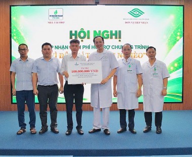 PV GAS đồng hành cùng Chương trình ‘Vì đôi mắt người nghèo’ tại Hải Phòng