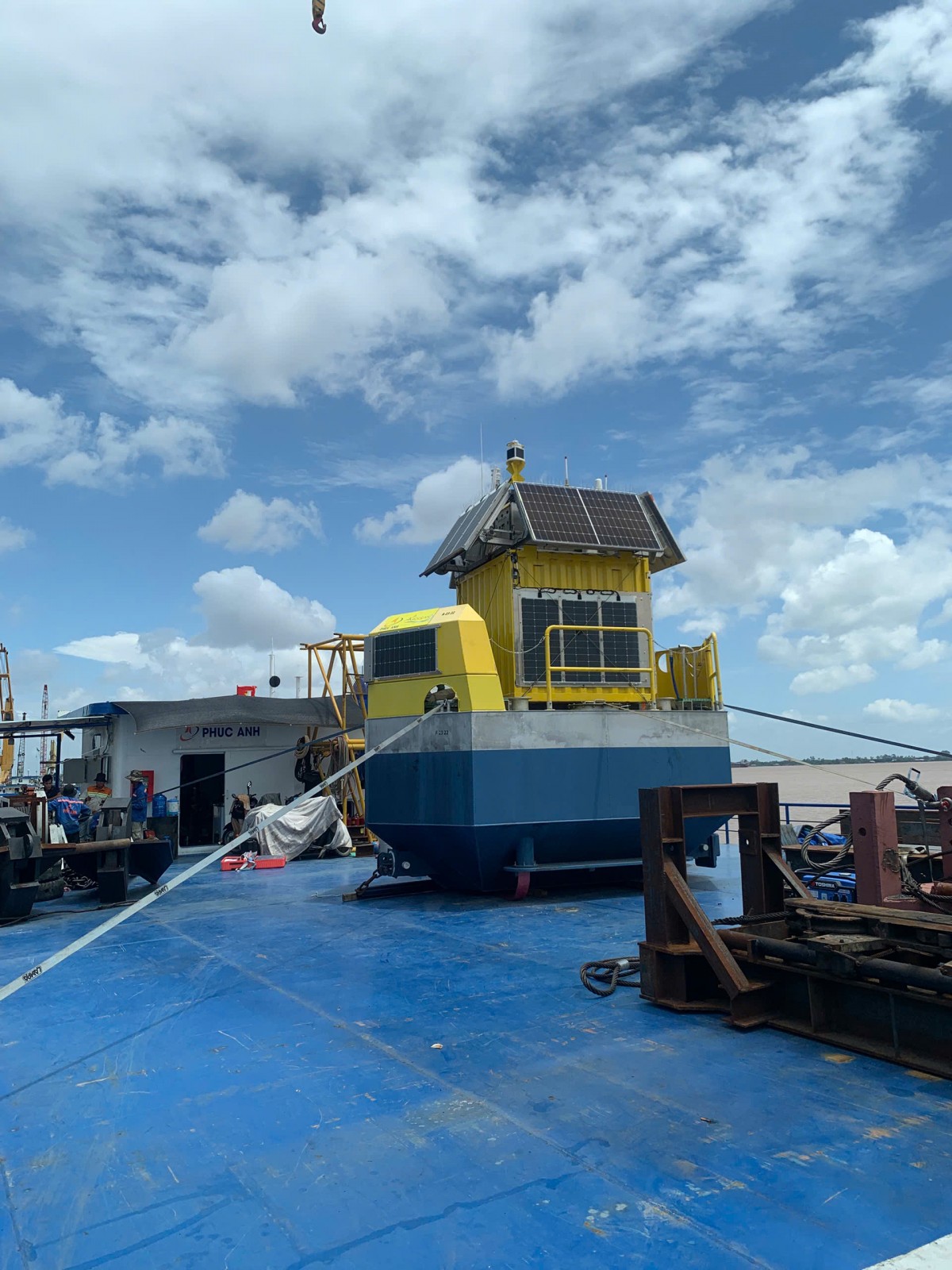 AKROCEAN Successfully Deploys Floating LiDAR System for REE’s Nam Bo 3 Offshore Wind Project
