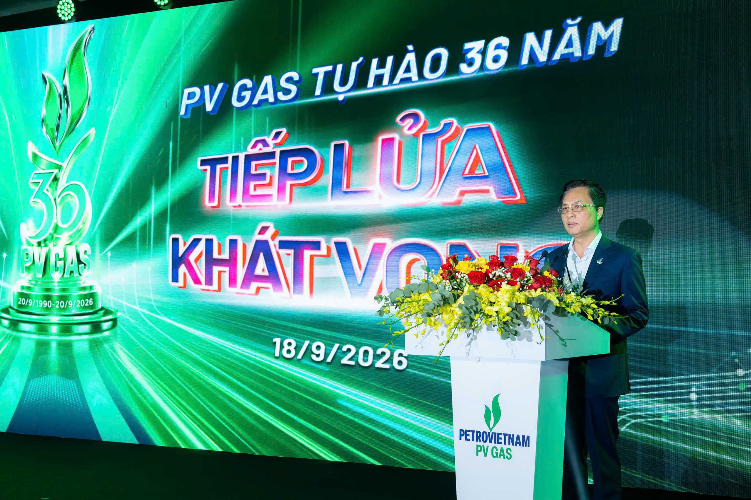PV GAS kỷ niệm 36 năm thành lập - Tiếp lửa khát vọng, vững bước tương lai