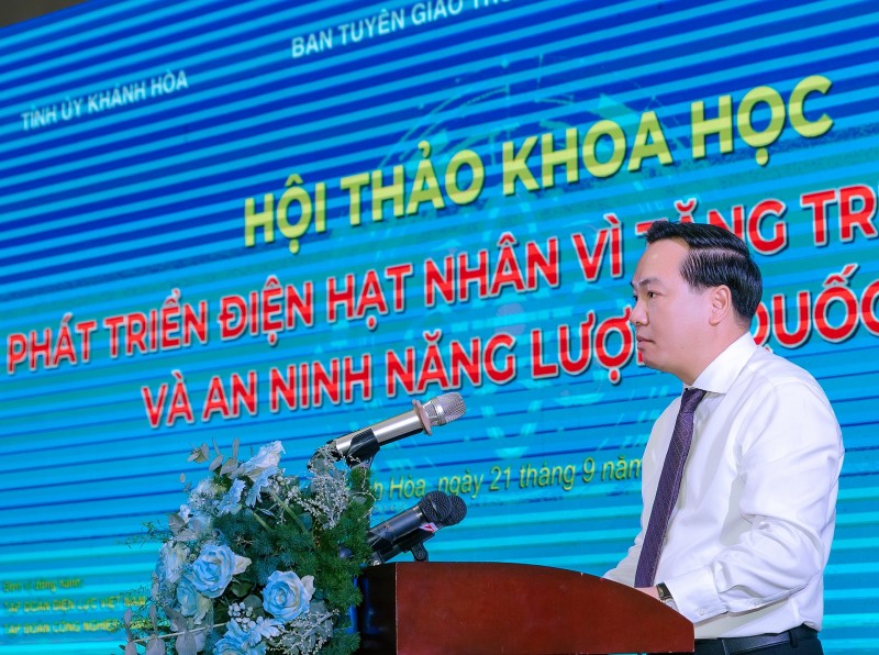 Tổng quan Hội thảo khoa học “Phát triển điện hạt nhân vì tăng trưởng xanh và an ninh năng lượng quốc gia”