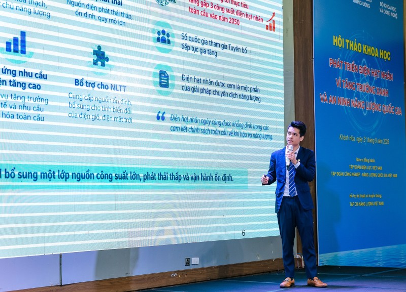 Tổng quan Hội thảo khoa học “Phát triển điện hạt nhân vì tăng trưởng xanh và an ninh năng lượng quốc gia”