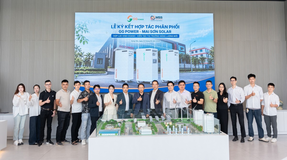 GG Power và Mai Sơn Solar: Hợp lực thúc đẩy xu hướng tự chủ năng lượng xanh GG Power và Mai Sơn Solar: Hợp lực thúc đẩy xu hướng tự chủ năng lượng xanh