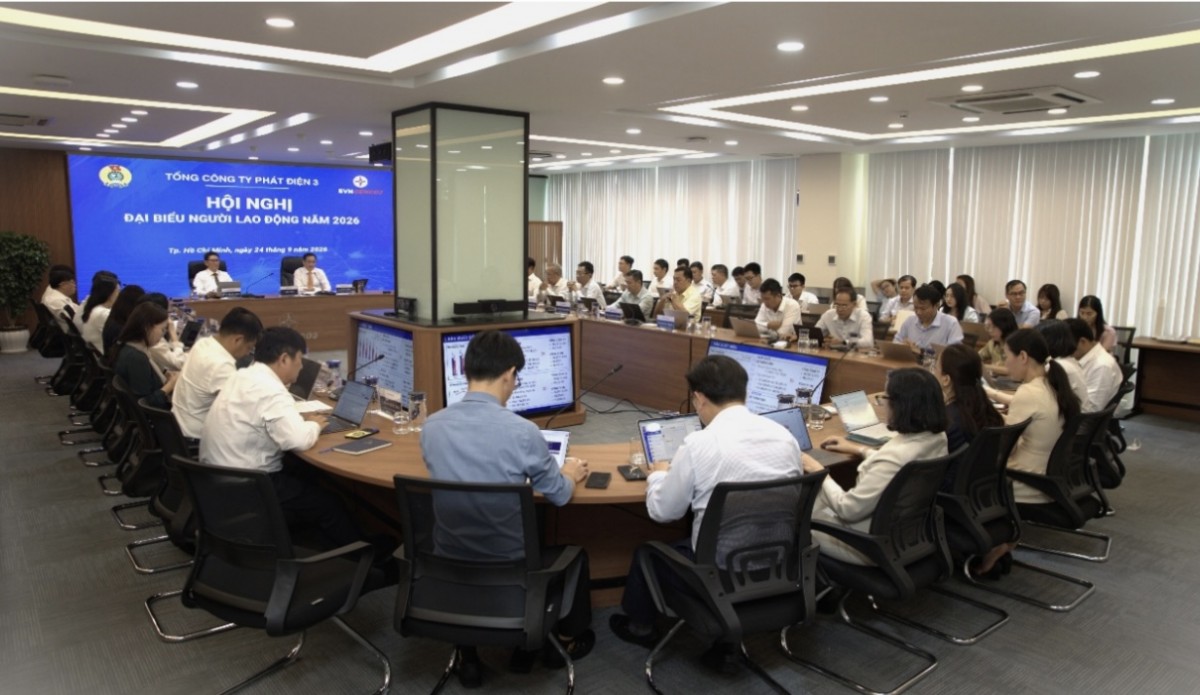 Hội nghị Đại biểu Người lao động Tổng Công ty Phát điện 3 năm 2026 Hội nghị Đại biểu Người lao động Tổng Công ty Phát điện 3 năm 2026