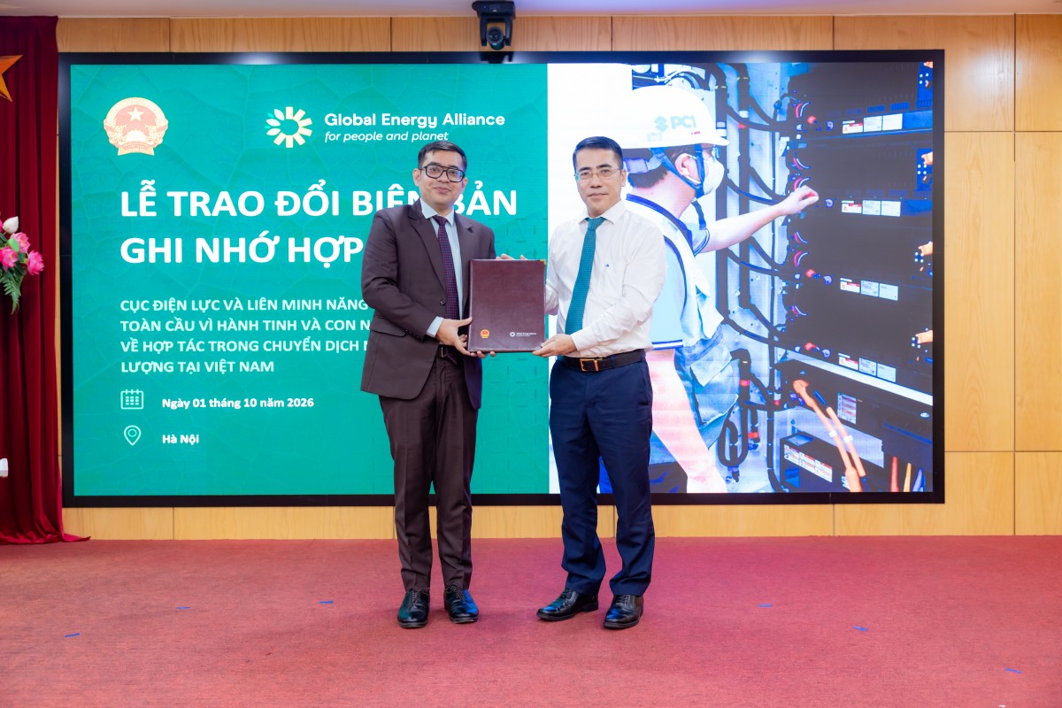 Cục Điện lực và Liên minh Năng lượng Toàn cầu thúc đẩy hiện đại hóa lưới điện và phát triển BESS tại Việt Nam