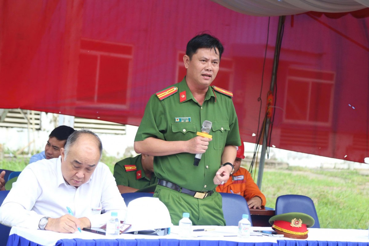 Công ty Nhiệt điện Duyên Hải diễn tập phòng cháy chữa cháy, cứu nạn cứu hộ kết hợp ứng phó sự cố hóa chất năm 2026