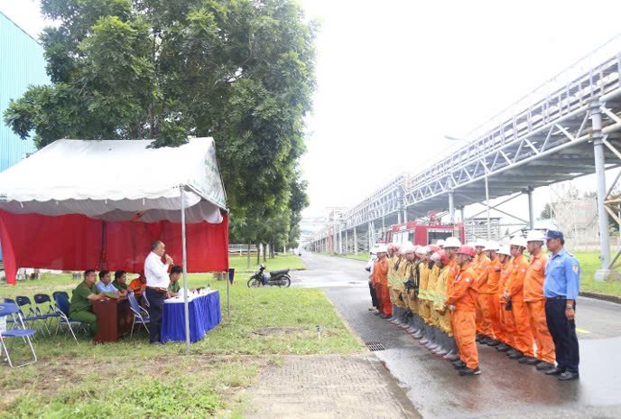 Công ty Nhiệt điện Duyên Hải diễn tập phòng cháy chữa cháy, cứu nạn cứu hộ kết hợp ứng phó sự cố hóa chất năm 2026