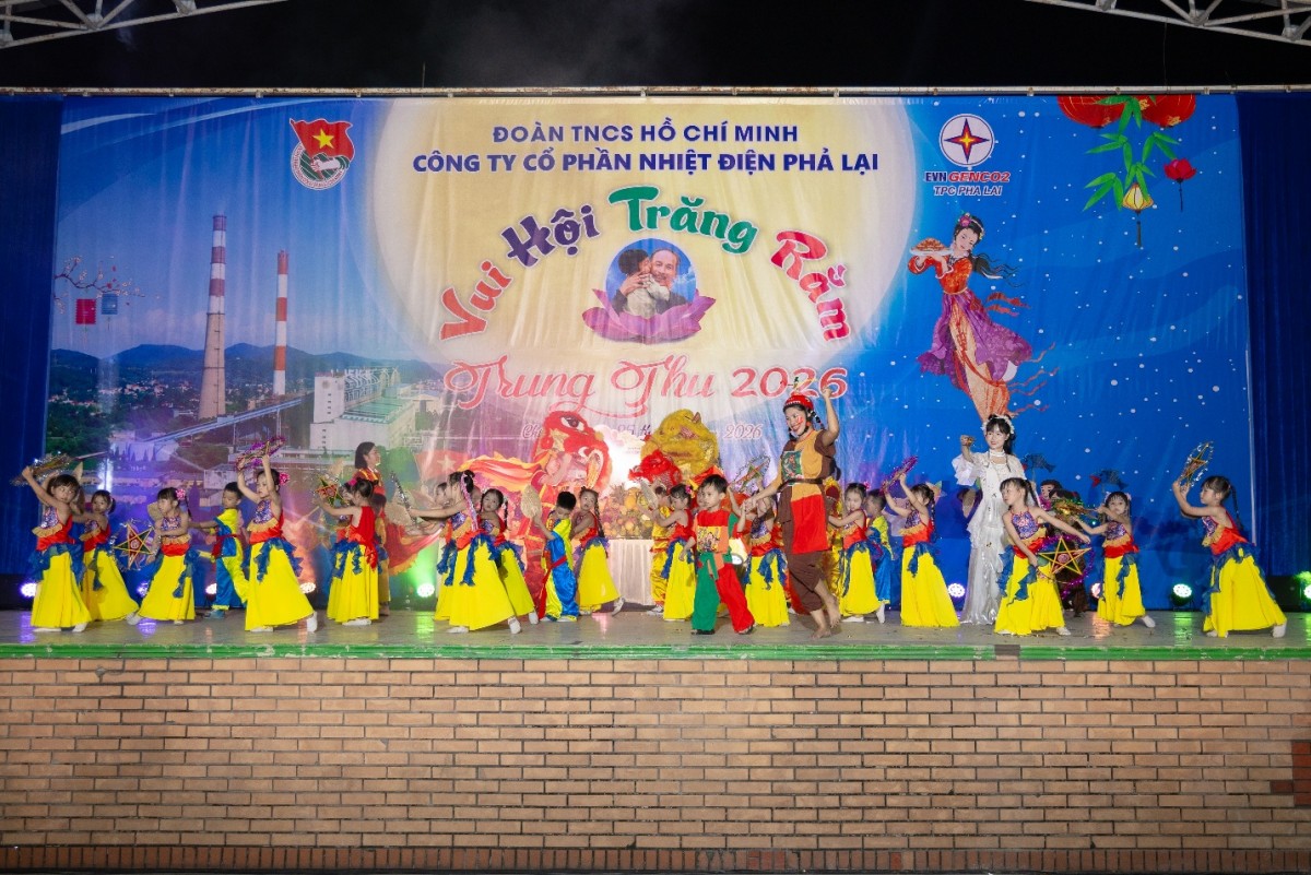 Công ty Cổ Phần Nhiệt điện Phả Lại tổ chức chương trình ‘Đêm hội Trăng rằm’ năm 2026 Công ty Cổ Phần Nhiệt điện Phả Lại tổ chức chương trình ‘Đêm hội Trăng rằm’ năm 2026