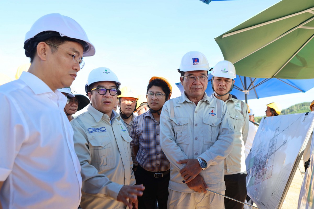 Lãnh đạo tỉnh Quảng Ngãi rà soát tiến độ dự án nâng cấp, mở rộng  Nhà máy Lọc dầu Dung Quất
