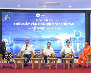 Tổng công ty Phát điện 1 thúc đẩy văn hóa đổi mới sáng tạo, biến ý tưởng thành giá trị