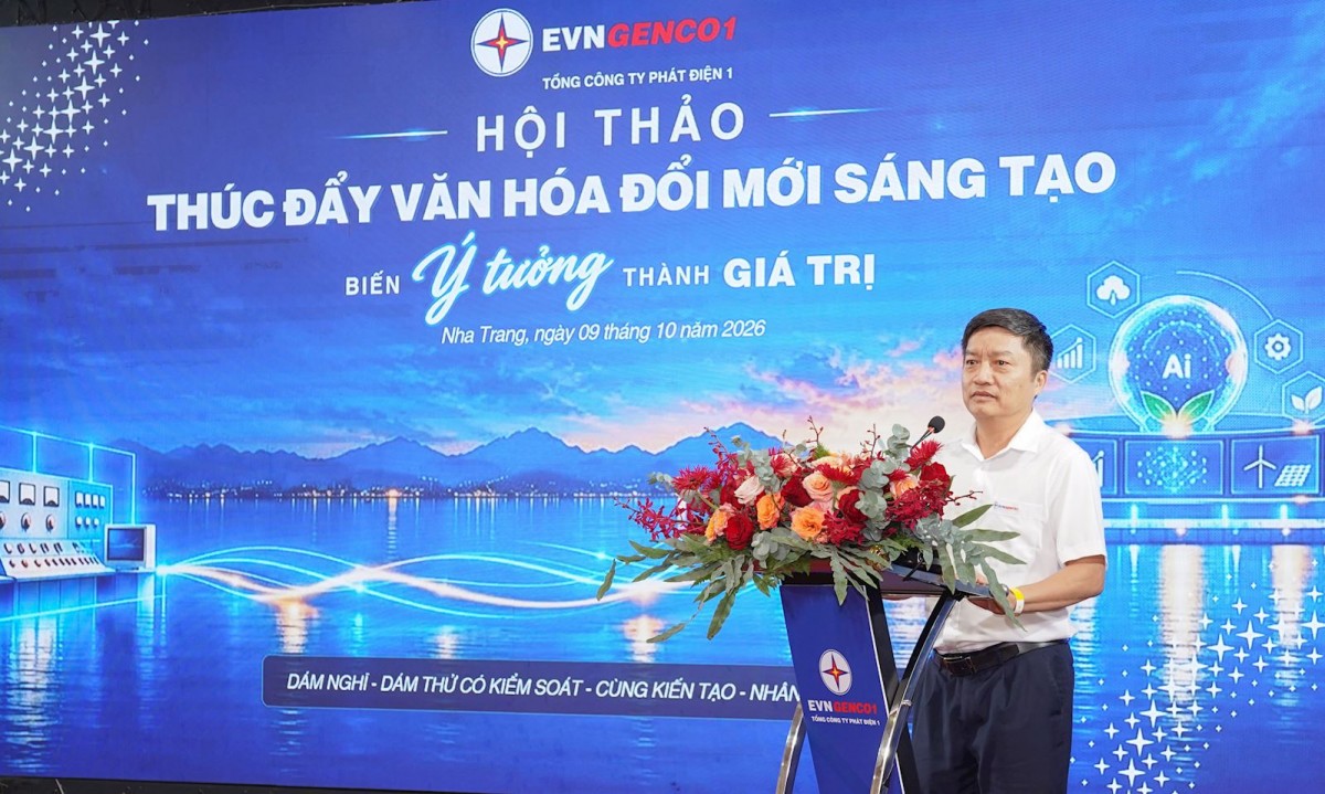 Tổng công ty Phát điện 1 thúc đẩy văn hóa đổi mới sáng tạo, biến ý tưởng thành giá trị