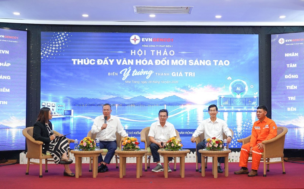 Tổng công ty Phát điện 1 thúc đẩy văn hóa đổi mới sáng tạo, biến ý tưởng thành giá trị