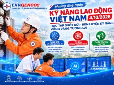 Công ty Cổ phần Nhiệt điện Phả Lại đẩy mạnh đào tạo, nâng cao kỹ năng nghề cho người lao động