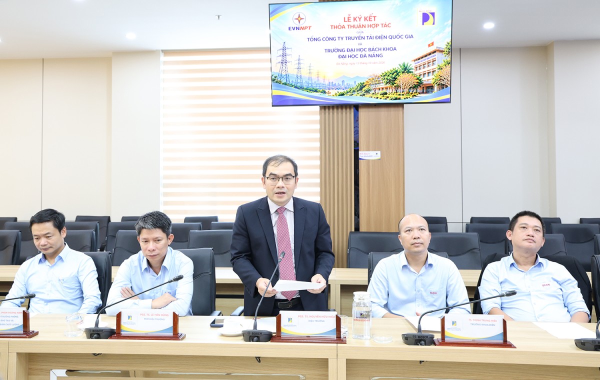 EVNNPT và Đại học Đà Nẵng hợp tác phát triển nguồn nhân lực, nghiên cứu khoa học