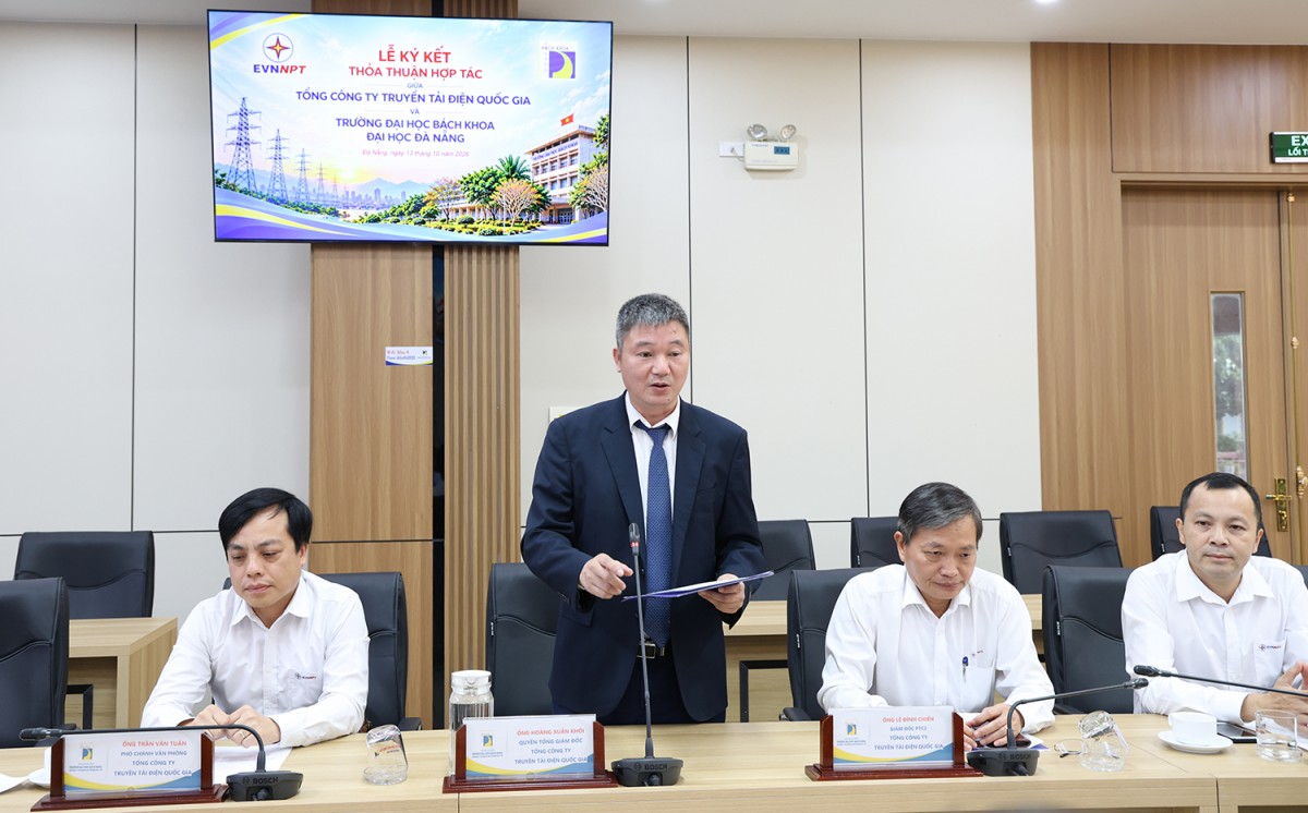 EVNNPT và Đại học Đà Nẵng hợp tác phát triển nguồn nhân lực, nghiên cứu khoa học