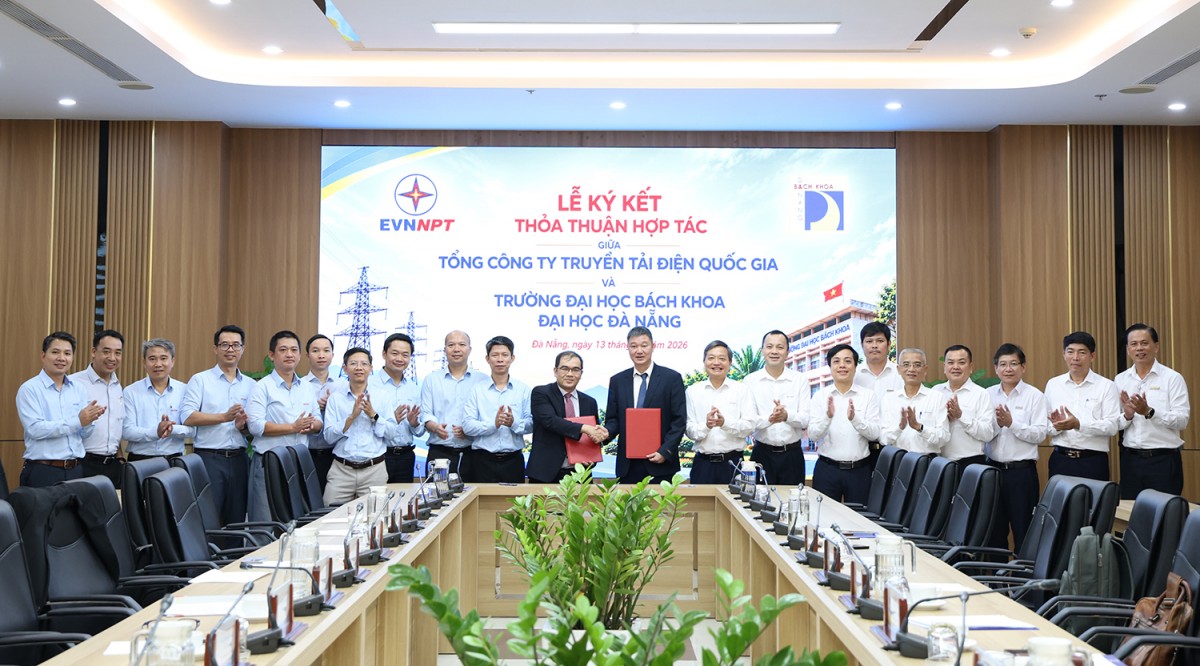 EVNNPT và Đại học Đà Nẵng hợp tác phát triển nguồn nhân lực, nghiên cứu khoa học