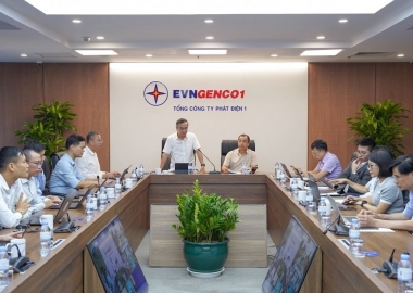 Lãnh đạo EVN làm việc với EVNGENCO1 về cung cấp điện các tháng cuối năm 2026 và mùa khô 2027