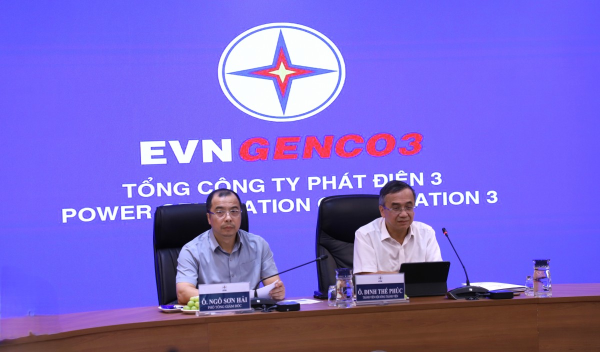 Lãnh đạo EVN làm việc với EVNGENCO3 về sản xuất điện năm 2026 và mùa khô 2027 Lãnh đạo EVN làm việc với EVNGENCO3 về sản xuất điện năm 2026 và mùa khô 2027