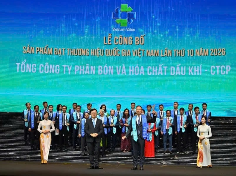 PVFCCo - Phú Mỹ lần thứ 7 liên tiếp đạt Thương hiệu quốc gia Việt Nam