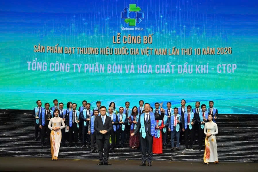 PVFCCo - Phú Mỹ lần thứ 7 liên tiếp đạt Thương hiệu quốc gia Việt Nam PVFCCo - Phú Mỹ lần thứ 7 liên tiếp đạt Thương hiệu quốc gia Việt Nam
