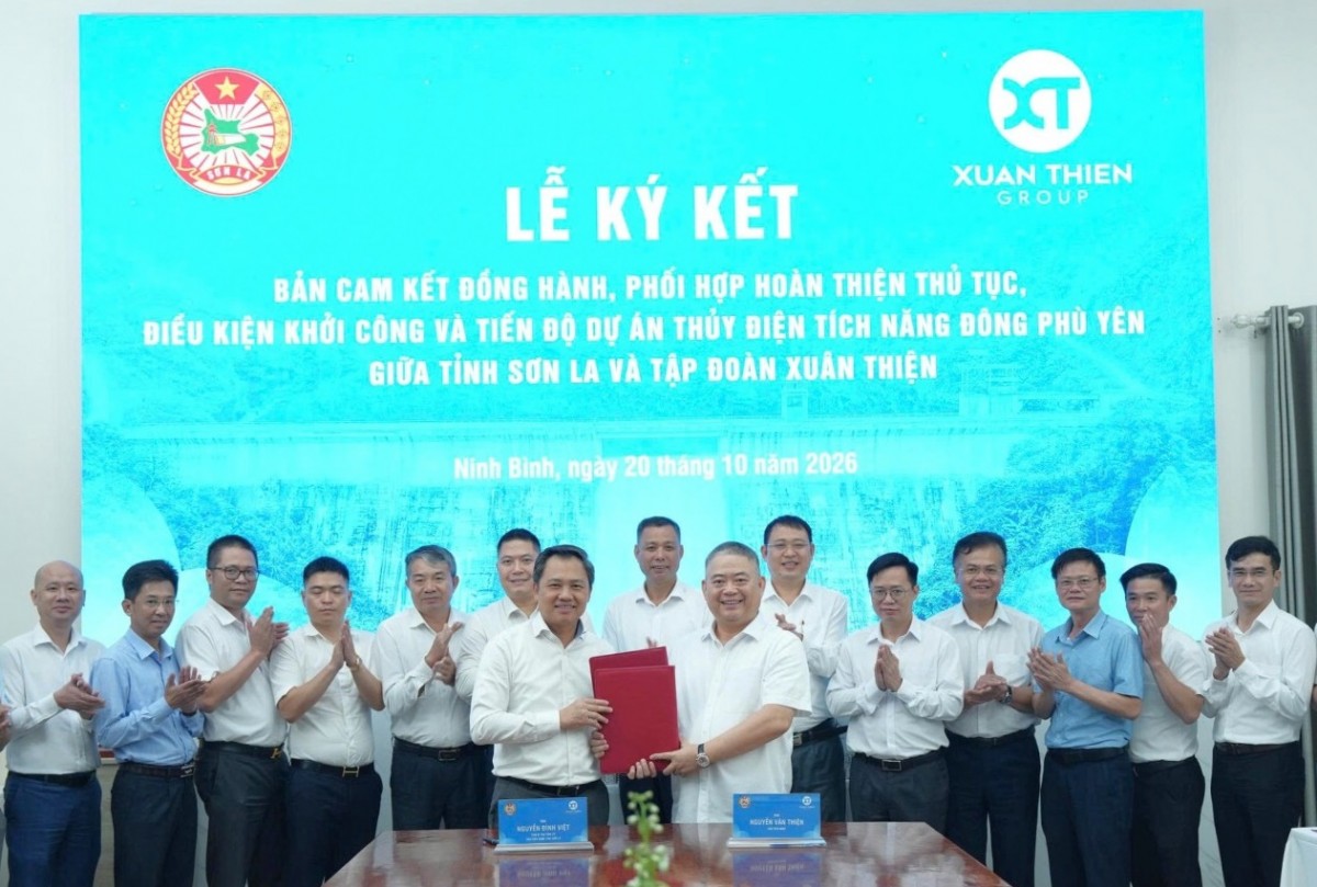 Tập đoàn Xuân Thiện chuẩn bị khởi công dự án Thủy điện Tích năng Đông Phù Yên (tại Sơn La)