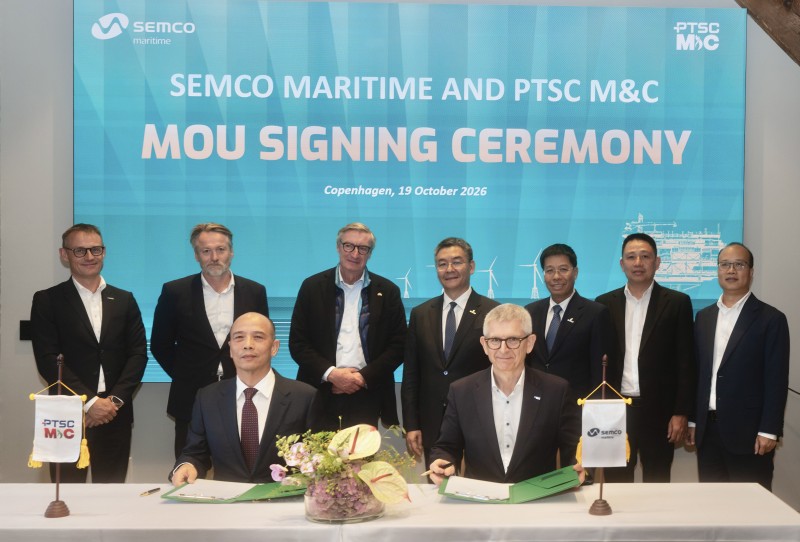 PTSC M&C và Semco Maritime (Đan Mạch) mở rộng hợp tác chiến lược trong lĩnh vực điện gió ngoài khơi PTSC M&C và Semco Maritime (Đan Mạch) mở rộng hợp tác chiến lược trong lĩnh vực điện gió ngoài khơi
