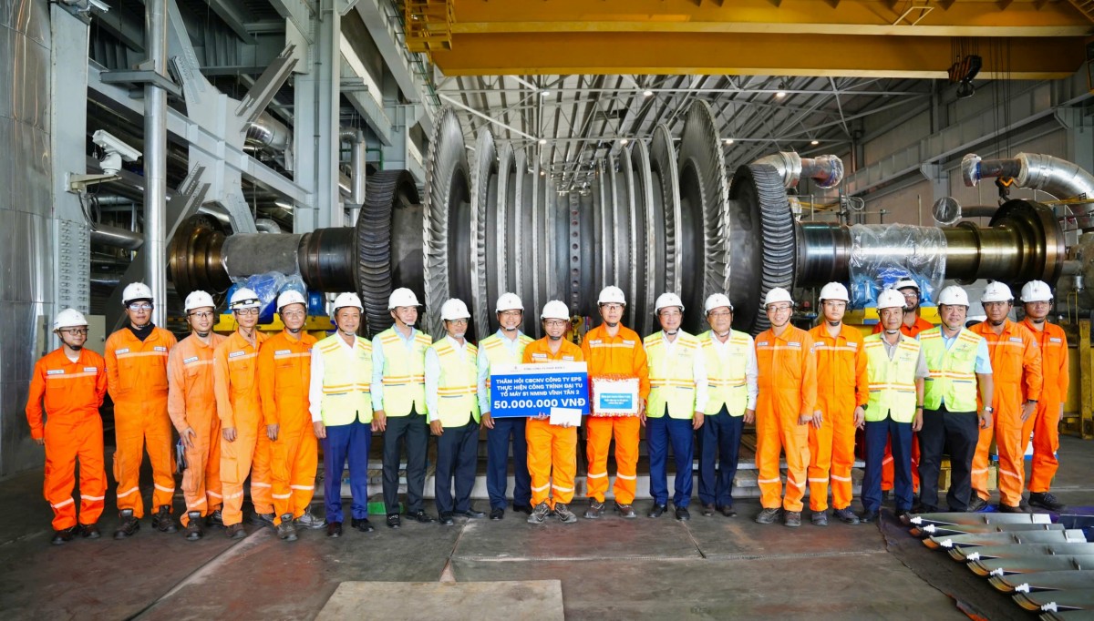 Tổng Giám đốc EVNGENCO3 kiểm tra công trường đại tu tổ máy S1 - Nhà máy Nhiệt điện Vĩnh Tân 2 Tổng Giám đốc EVNGENCO3 kiểm tra công trường đại tu tổ máy S1 - Nhà máy Nhiệt điện Vĩnh Tân 2