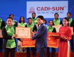 CADI-SUN được vinh danh tại “Đêm Doanh nghiệp 2018”