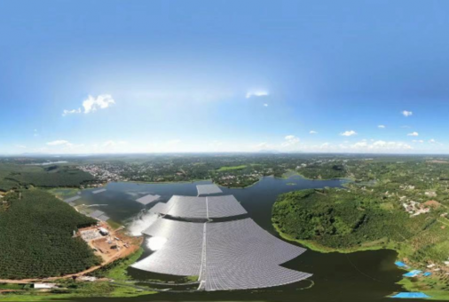 LONGi đảm bảo tiến độ cấp mô-đun cho cụm dự án điện mặt trời nổi của Việt Nam