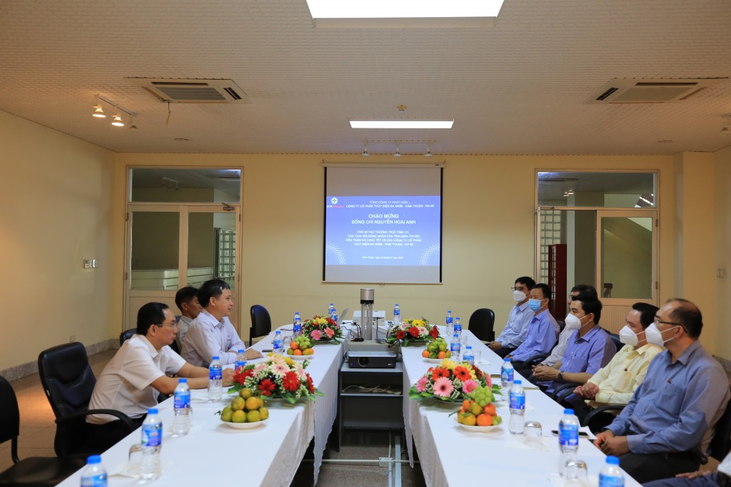 Lãnh đạo tỉnh ủy Bình Thuận thăm, chúc tết Công ty ĐHĐ