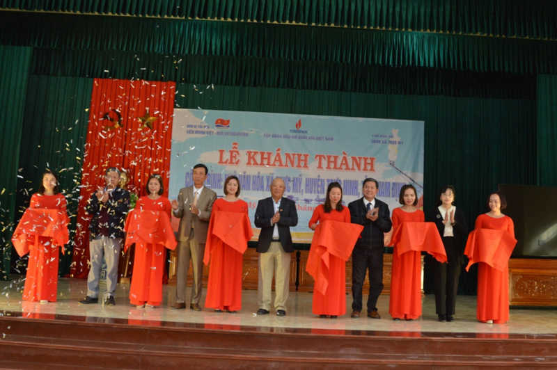 Vietsovpetro khánh thành các công trình xã hội tại tỉnh Thái Bình và Nam Định