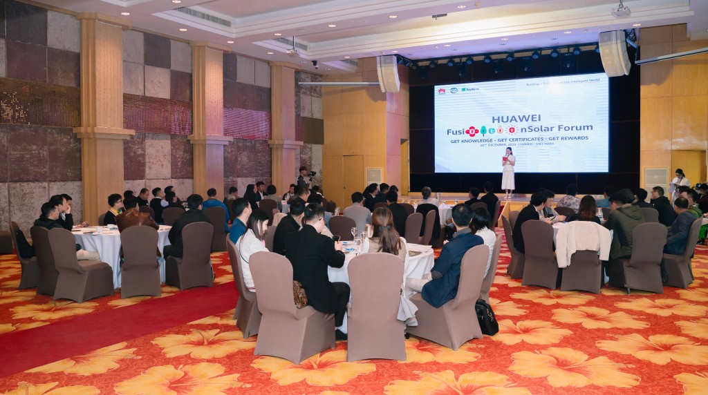 Vietnam FusionSolar Forum 2023 - Cơ hội mở cho các nhà lắp đặt điện mặt trời tại Việt Nam