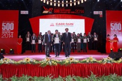CADI-SUN: Top 500 doanh nghiệp tư nhân lớn nhất Việt Nam