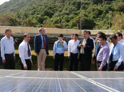 Dự án điện mặt trời thí điểm tại Côn Đảo đi vào hoạt động