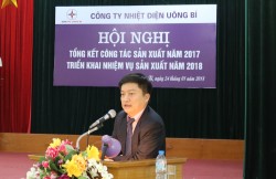 Bốn nhiệm vụ trong tâm của Nhiệt điện Uông Bí năm 2018
