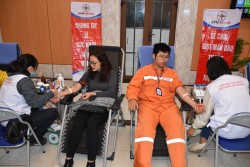 EVNHANOI tổ chức, tham gia hiến máu tình nguyện