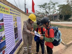 PC Hà Tĩnh tăng cường tuyên truyền an toàn điện