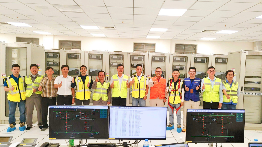 Đóng điện thành công máy biến áp T1 của dự án Nhiệt điện BOT Vân Phong 1