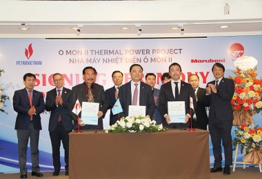 Ký thỏa thuận khung hợp đồng mua bán khí cho dự án Nhiệt điện Ô Môn 2
