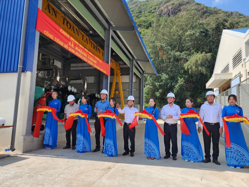 Khánh thành công trình bổ sung nguồn điện diesel cho huyện Côn Đảo