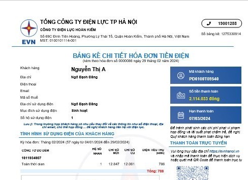 Đảm bảo quyền lợi cho khách hàng ở Thủ đô Hà Nội khi thay đổi lịch ghi chỉ số điện