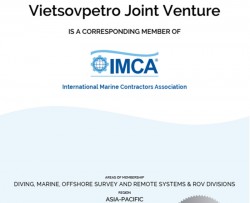 Vietsovpetro chính thức là thành viên của IMCA