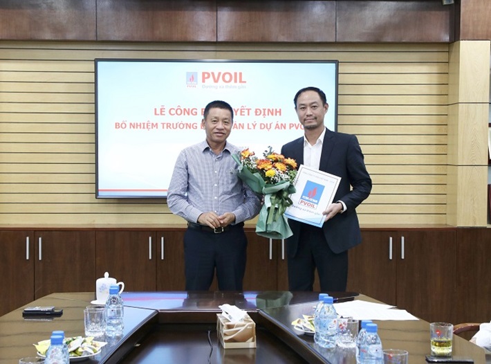PVOIL bổ nhiệm Trưởng ban quản lý dự án